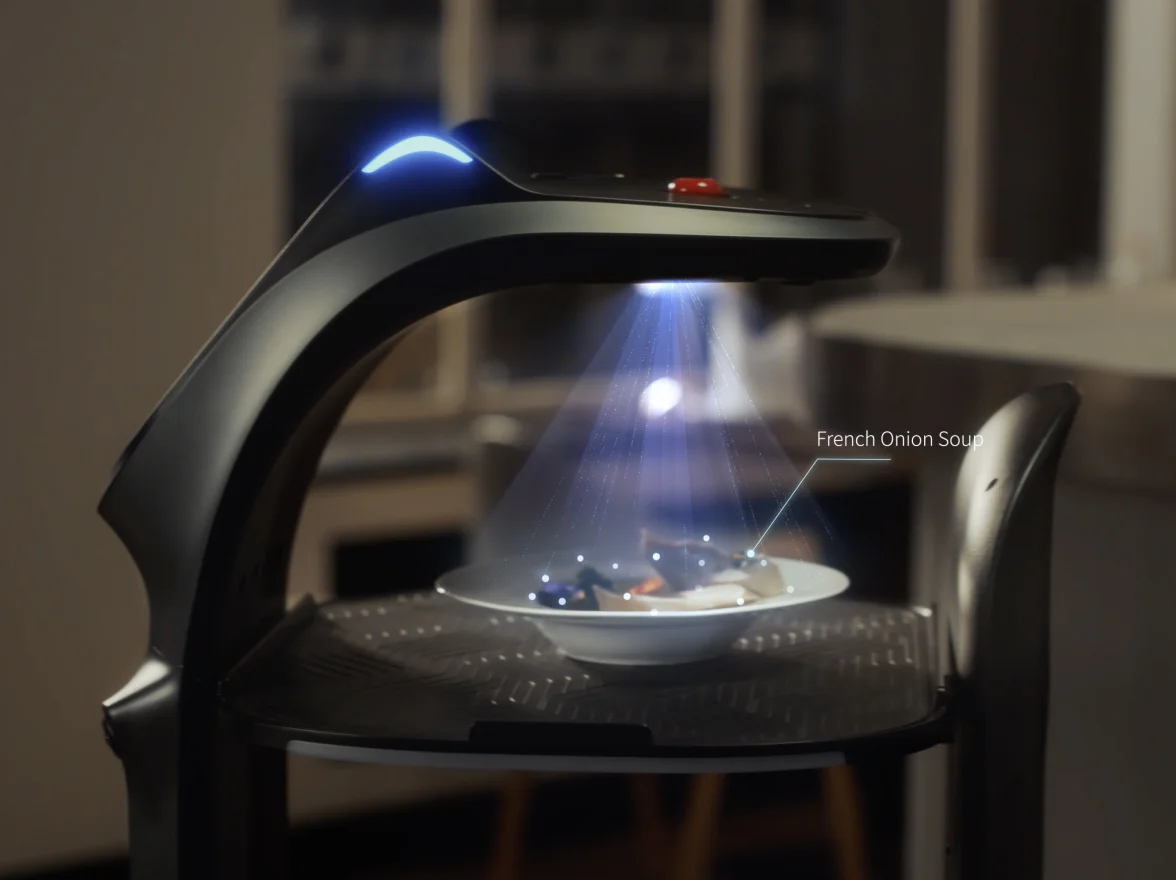 BellaBot Pro Dish Recognition