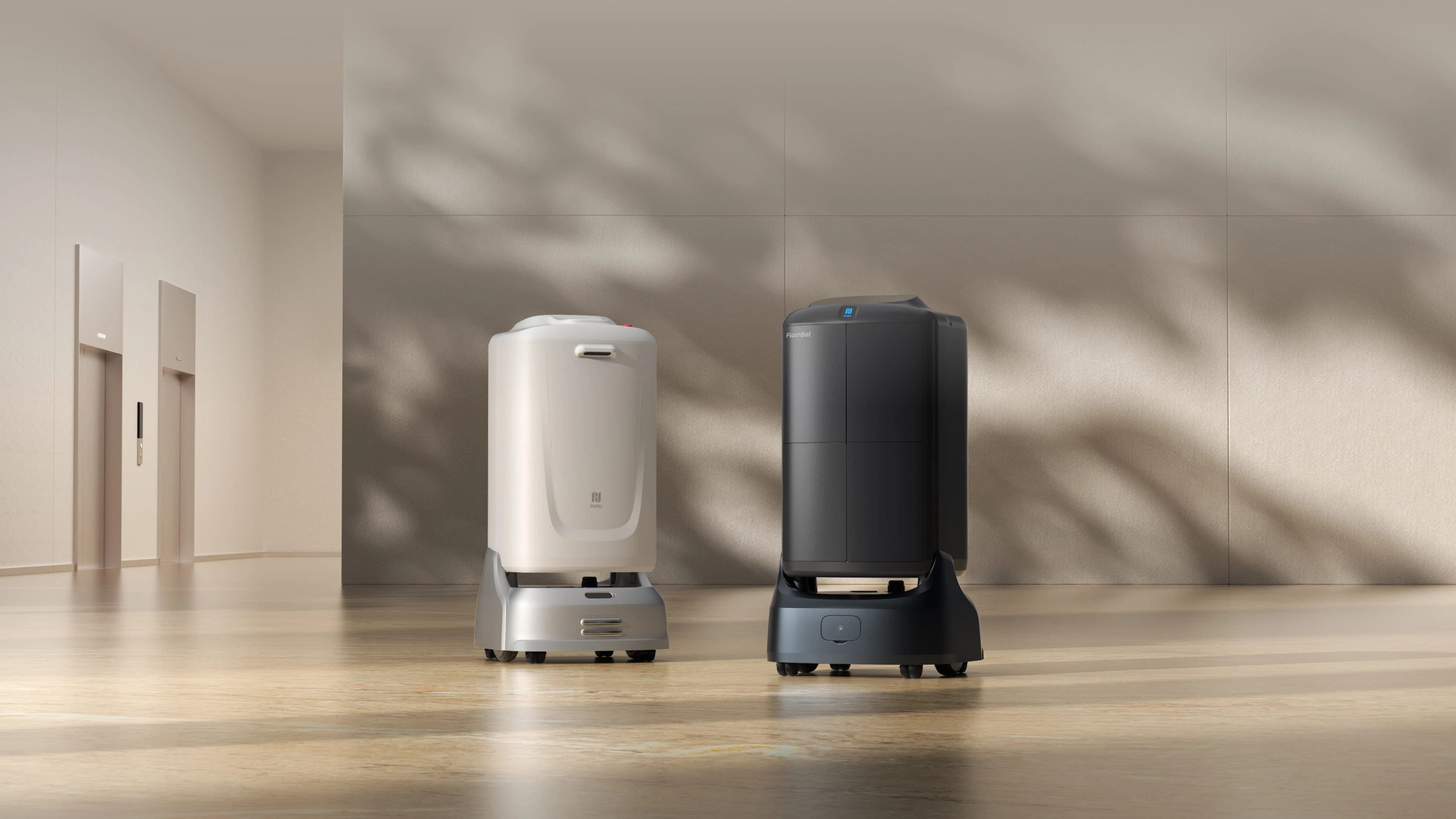 BellaBot Pro in Modern Cafe Setting
